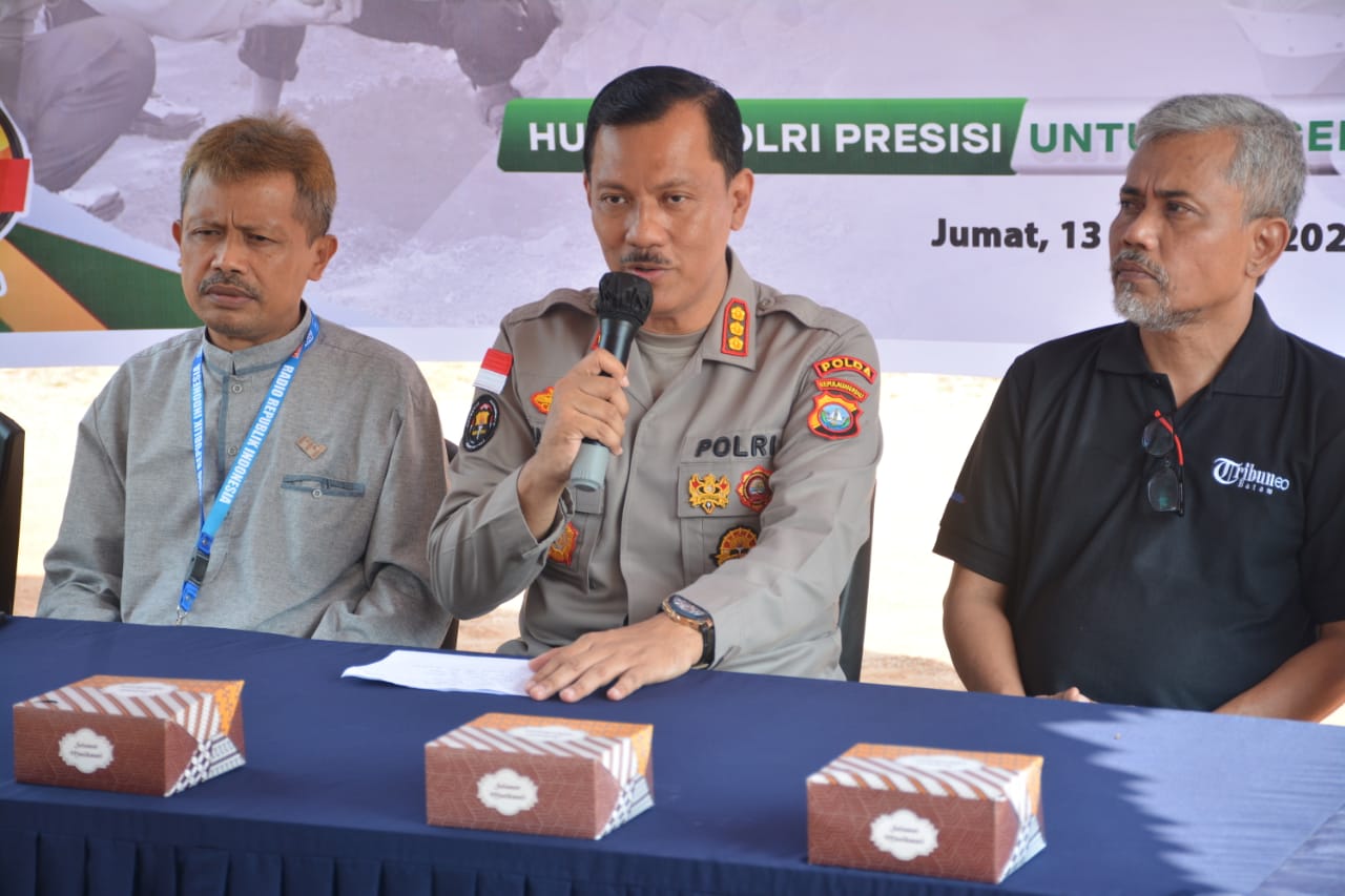 POLDA KEPRI Gelar Kegiatan Penghijauan dalam Rangka HUT HUMAS POLRI yang KE-72