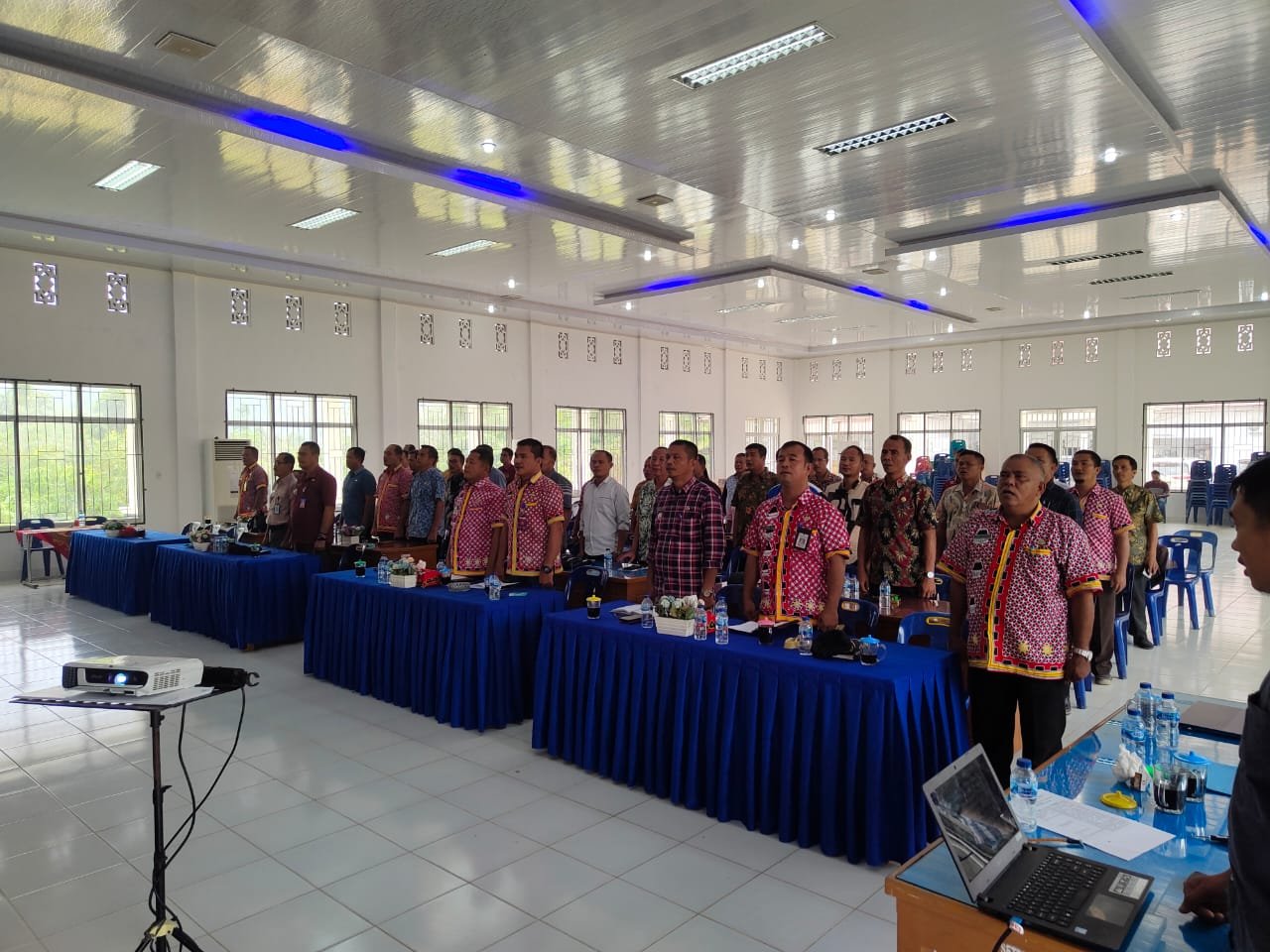 Pemkab Nias Utara Laksanakan Rapat Evaluasi Penyelenggaraan Pemerintah Desa Se-Kabupaten Nias Utara