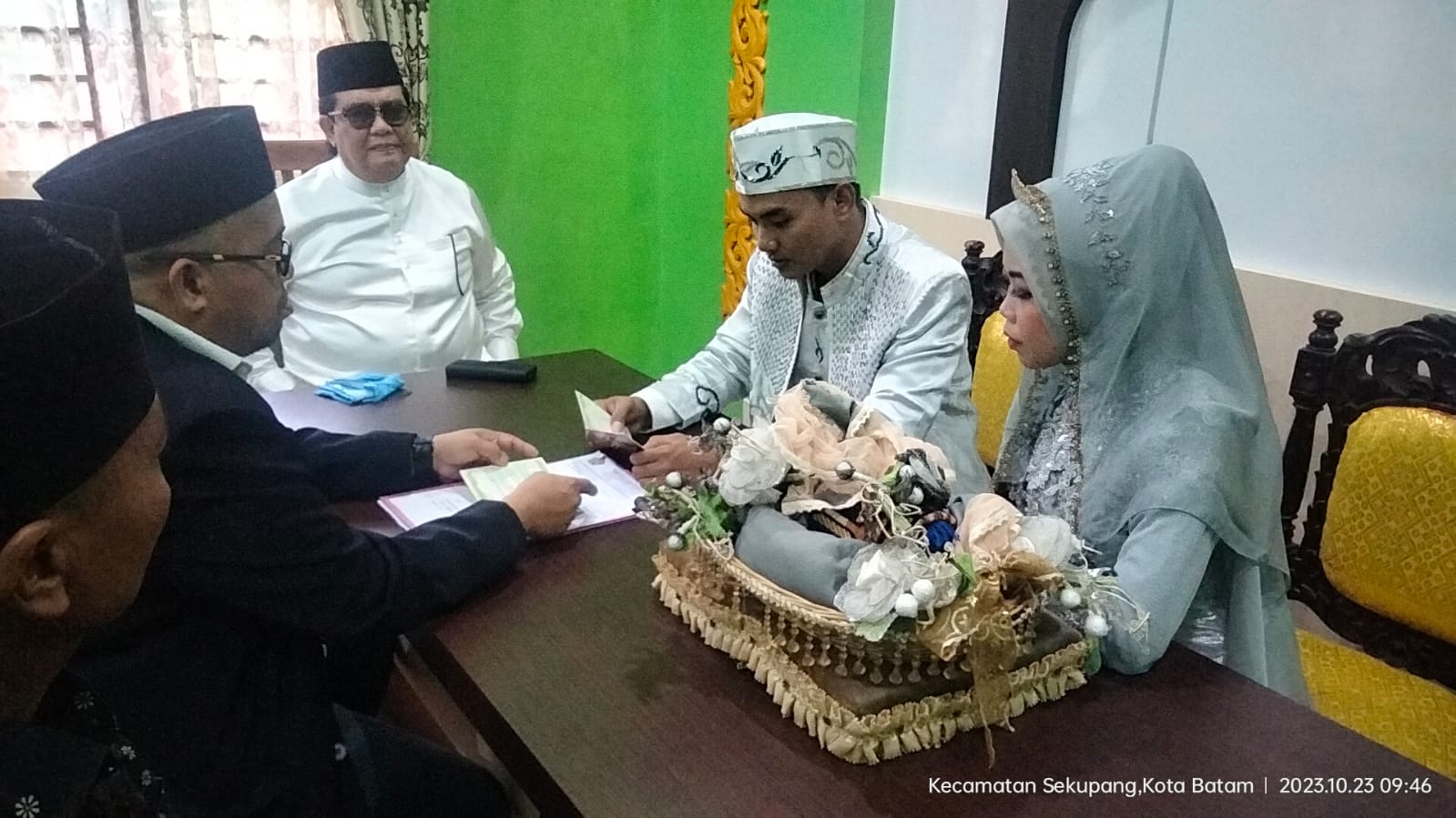 Anggota PPM Kota Batam Kepri Gelar Akad Nikah, Ketua : Inilah Bentuk Kepedulian Kita