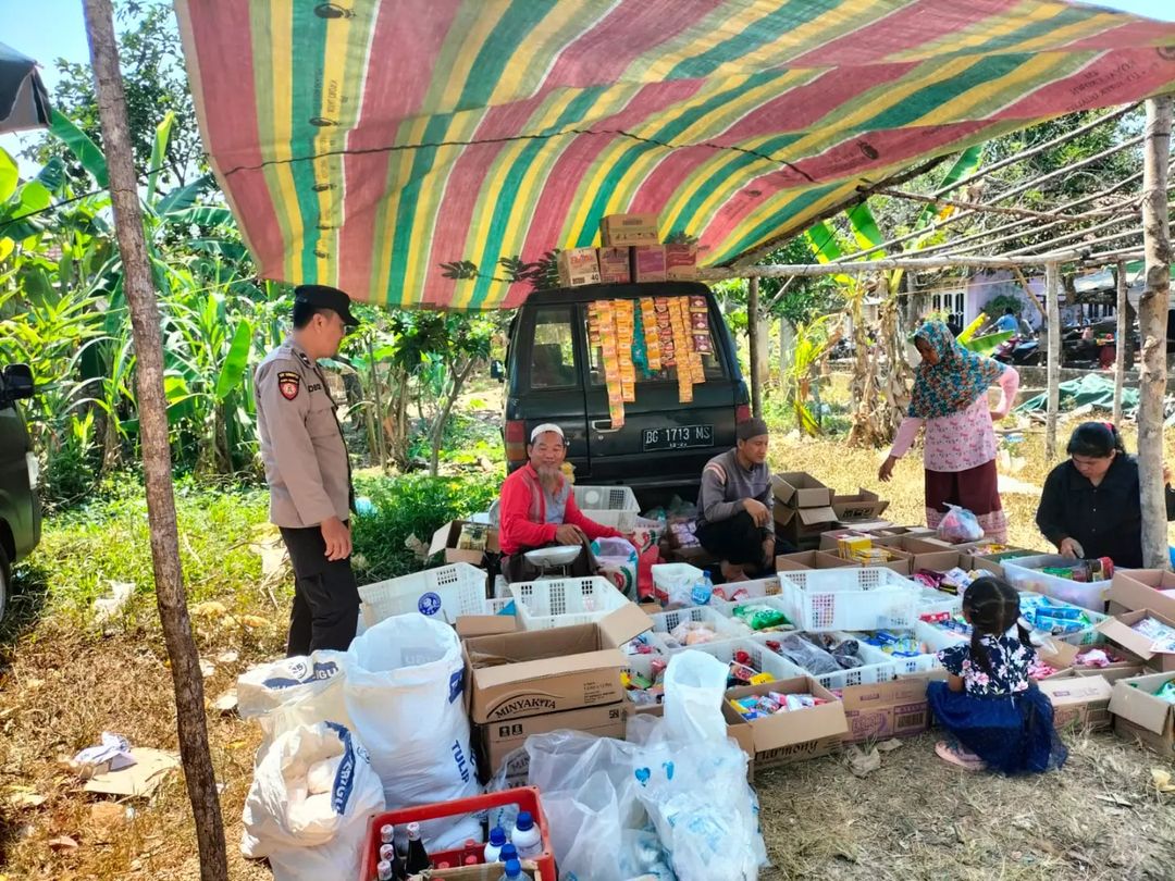 Jaga Stabilitas dan Cegah Gangguan Kamtibmas, Personil Polsek Rambang Lubai Adakan Patroli