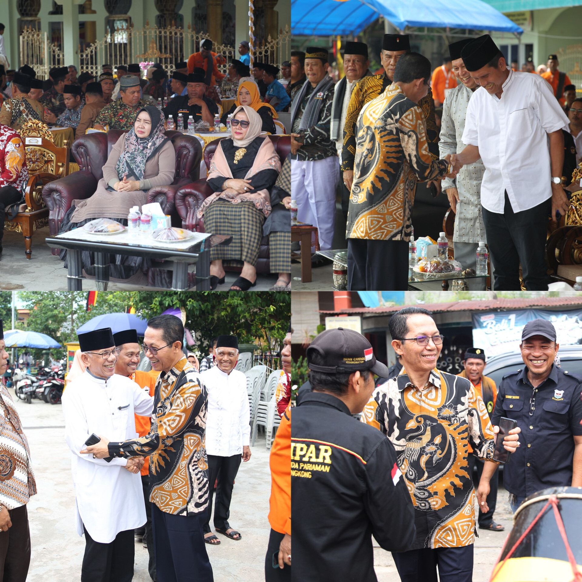 Amsakar Achmad Hadiri Peringatan Maulid Nabi Muhammad SAW di Masjid Babussalam Bengkong