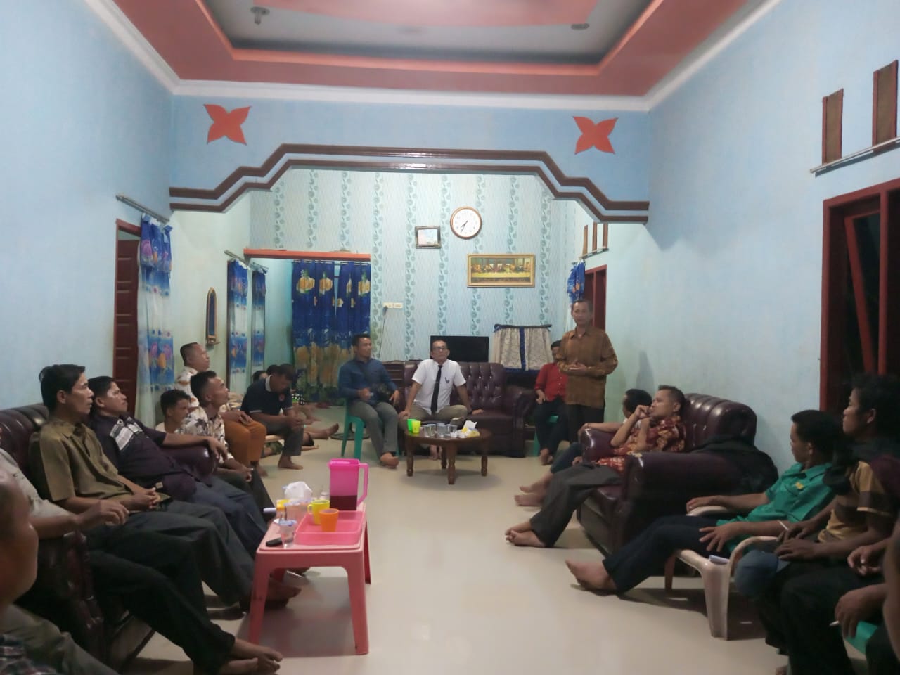 Saro Toto Nafo Hulu Caleg DPRD Prov. Riau Dapil-Rohil, Hadiri Acara Ramah-Tamah