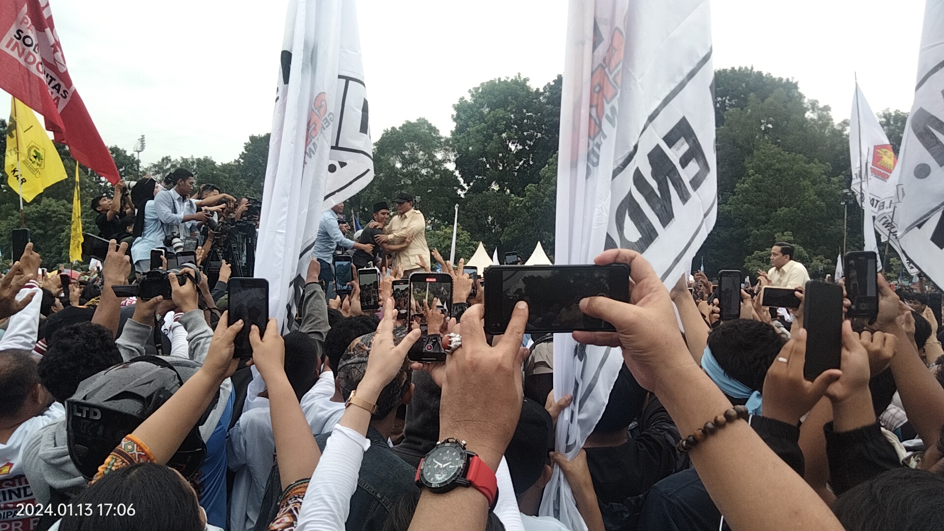 Capres No. Urut 2 Silaturahmi dengan Relawan di Batam, ini yang Disampaikan