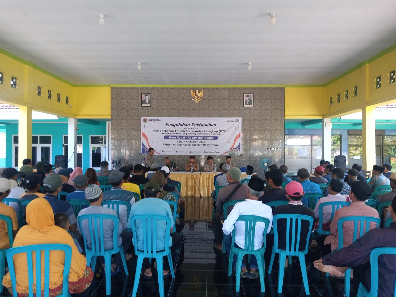 Danramil Kabat Hadiri Penyuluhan Pendaftaran Tanah Sistematis Lengkap ...