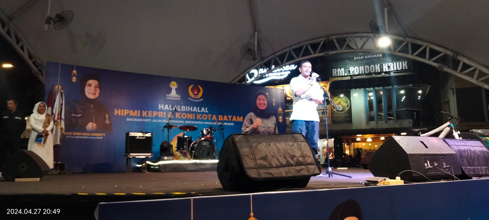 Agenda Halalbihalal dengan tema “Sucikan Hati Jalin Silaturahmi, Bersinergi Membangun Negeri, yang dilaksanakan pada Sabtu (27/4/2024) pukul 18.30 WIB di KBC Batam Centre.