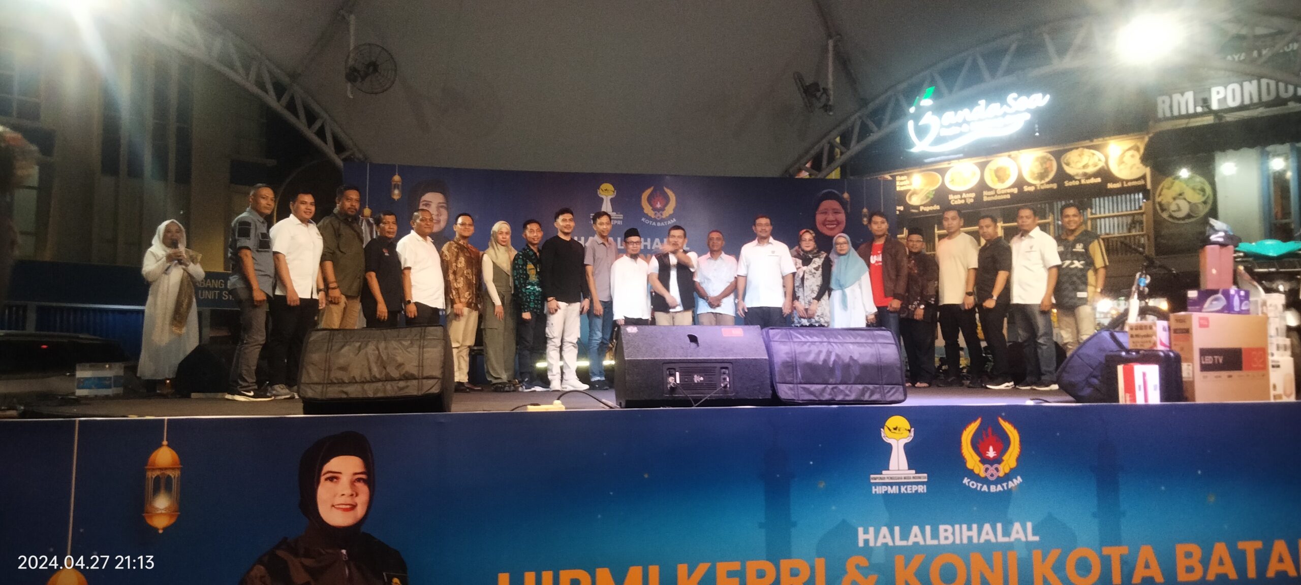 Acara Halalbihalal HIPMI KEPRI dan KONI Kota Batam Sukses Terlaksana dengan Baik