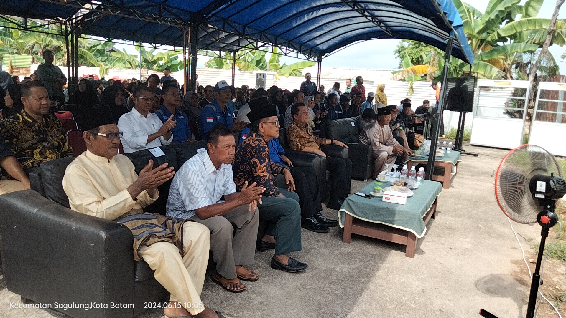 Sejumlah Bantuan Gubernur Kepri pada Acara Silaturahmi 