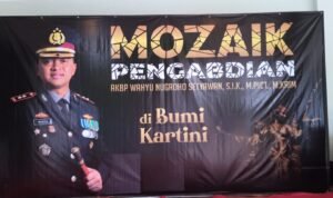 Kapolres Jepara Luncurkan ‘Mozaik Pengabdian di Bumi Kartini’, Apa Isinya? Launching Buku ‘Mozaik Pengabdian Di Bumi Kartini’, AKBP Wahyu : Semoga Bisa Bermanfaat Dan Menginspirasi Bagi Masyarakat