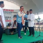 Pasangan Calon Gubernur Maluku HL-AV Deklarasi Relawan Kapitan Lawamena Buru