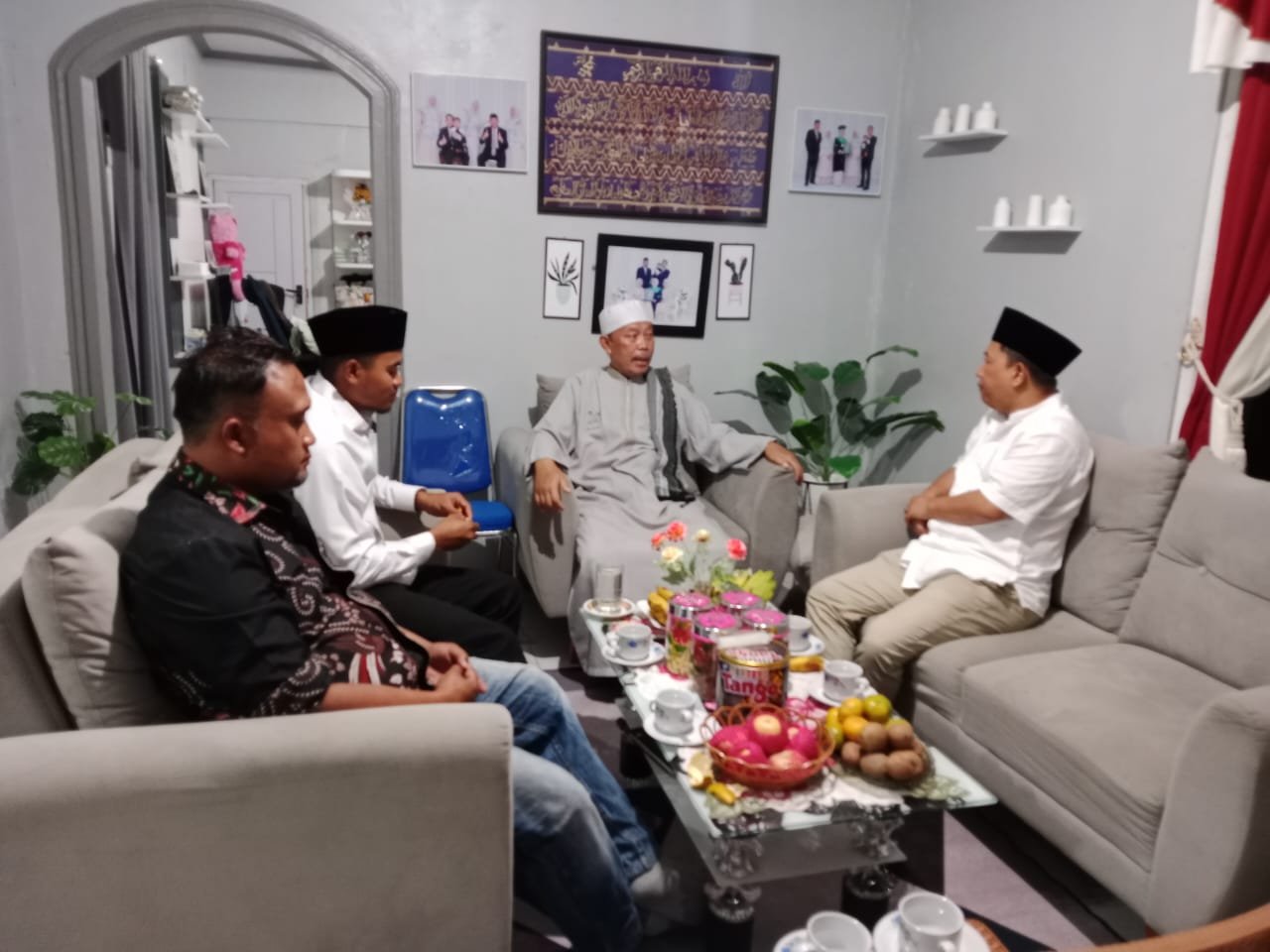 Silaturahmi H. Andreas SE dengan Tokoh Masyarakat dan Para Kyai di Kecamatan Kabandungan