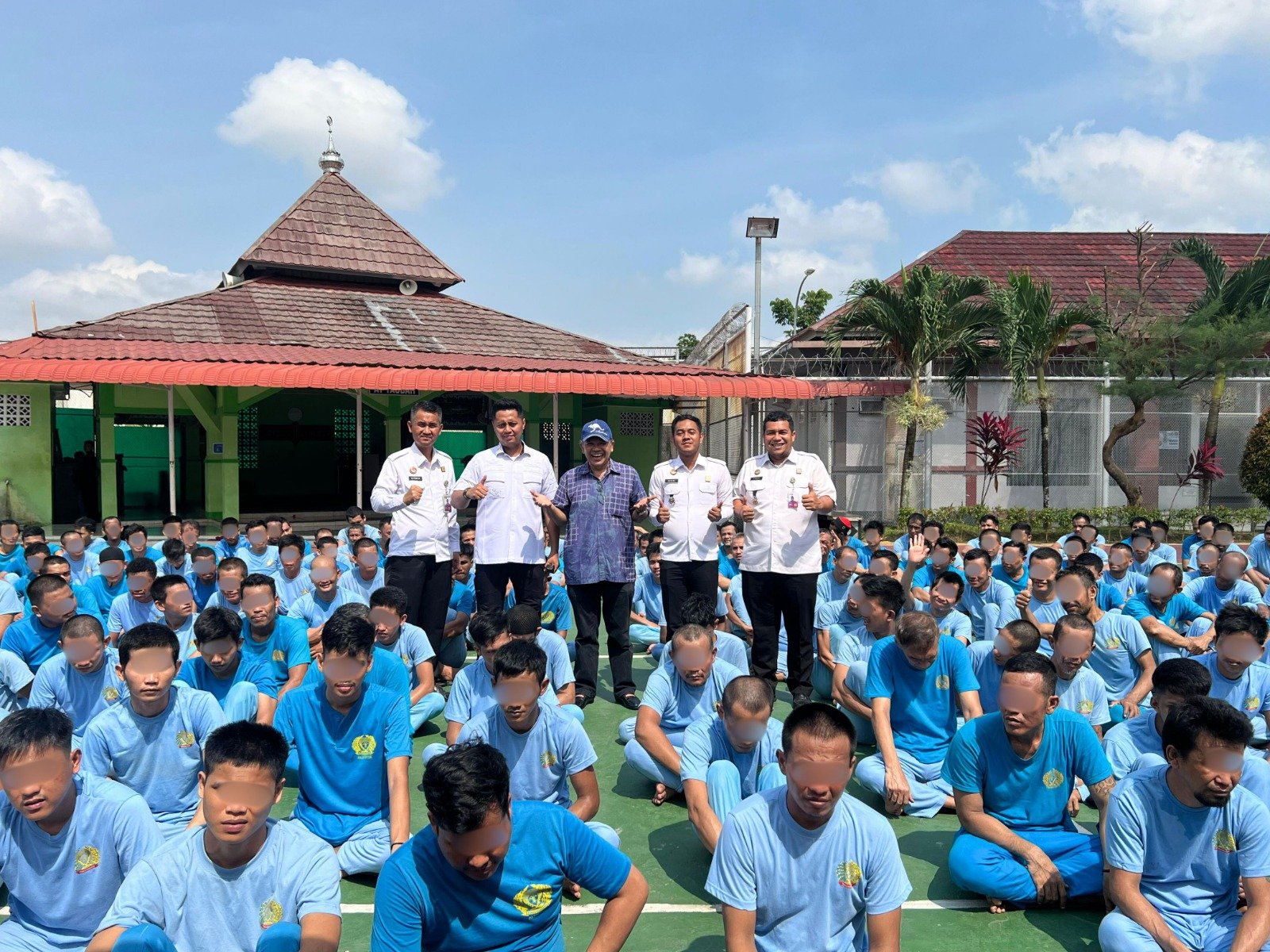 Dr. Aqua Dwipayana Gelar Sharing Komunikasi dan Motivasi di Rutan Batam