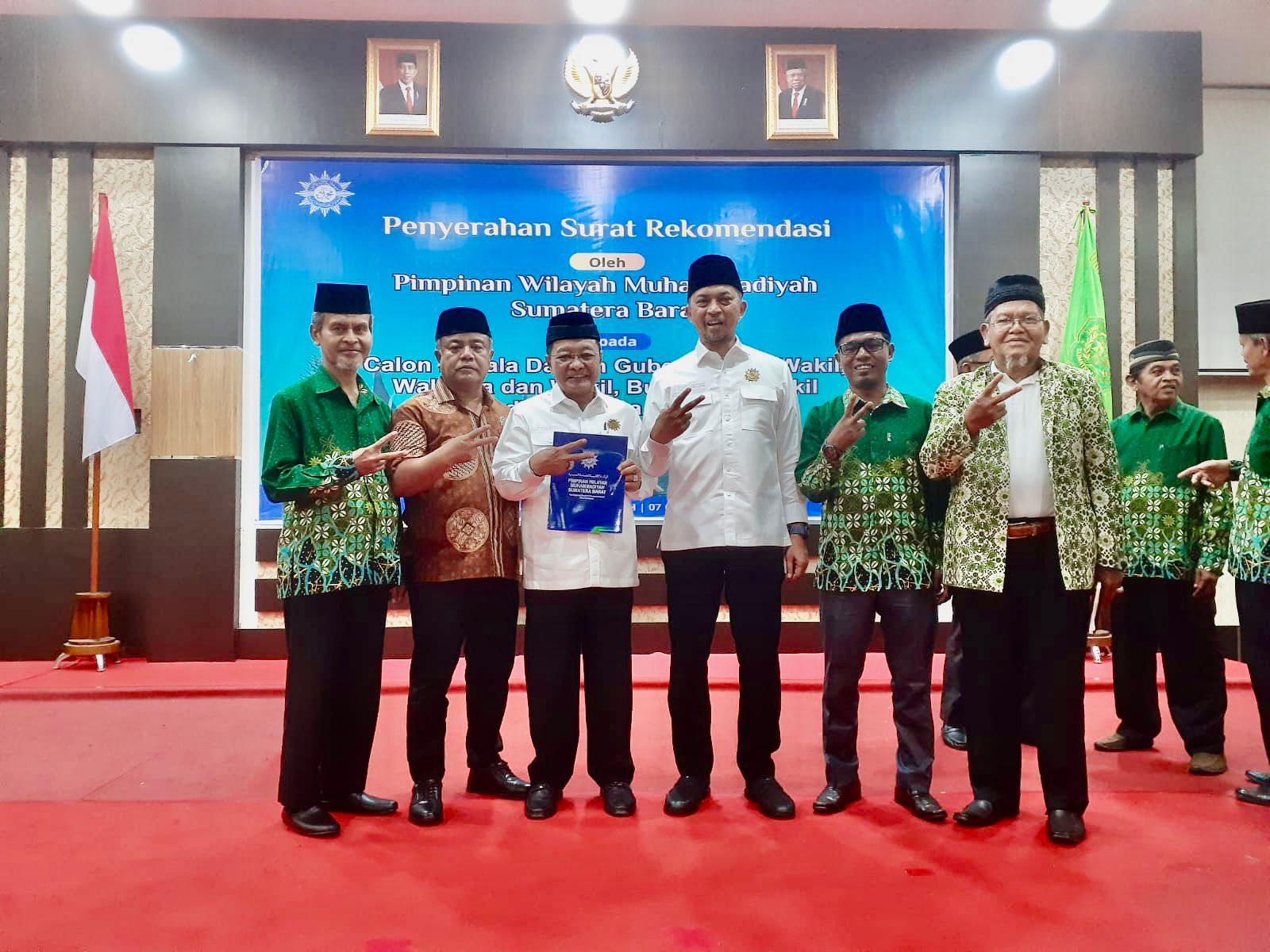 H. Almaisyar - Joni Hendri Resmi Didukung Persyarikatan Muhammad