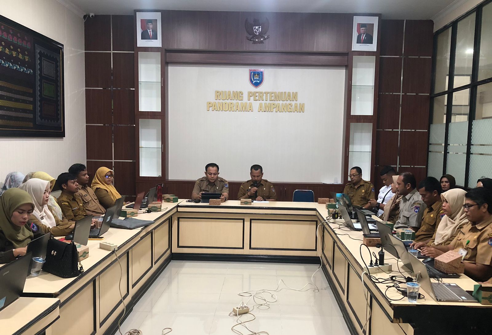 Seluruh Admin SKM Pada Setiap OPD di lingkup Pemko Payakumbuh, Sosialisasi Dibuka Asisten III Bidang Administrasi umum.