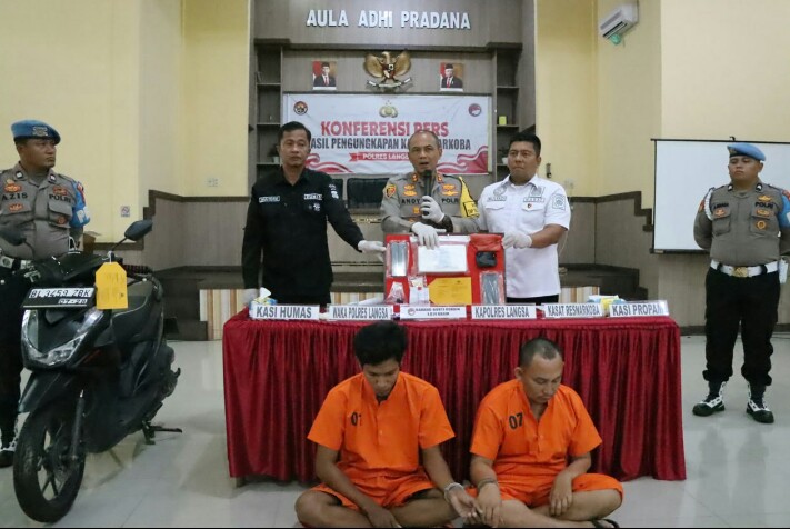 Polres Langsa Gagalkan Peredaran 1 Kg Kokain, Selamatkan Ribuan Jiwa
