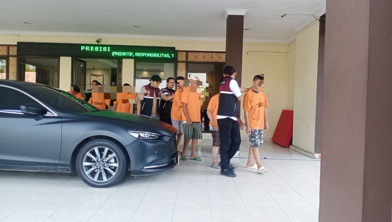 Kapolresta Barelang Ungkap dan Amankan Dugaan Pelaku Perjudian di Sei Beduk