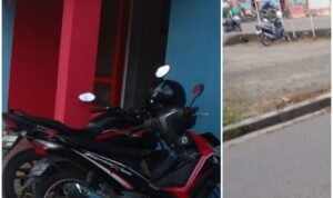 Di Area Halaman Kantor Pemadam Kebakaran Kota Gunungsitoli Larang Parkir