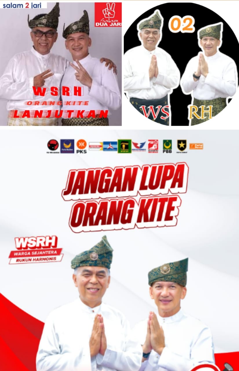 WS-RH (Wan Siswandi-Rodhial Huda) Nomor Urut 02 Calon Bupati Natuna Siap Hadapi Debat Menjelang Pemilihan Serentak 2024