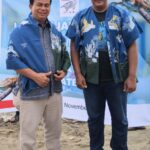 Aksi Nyata Menyelamatkan Laut Lingkungan Kabupaten Nias, Paslon AFO Lepas Liar 22 Ekor "PENYU"