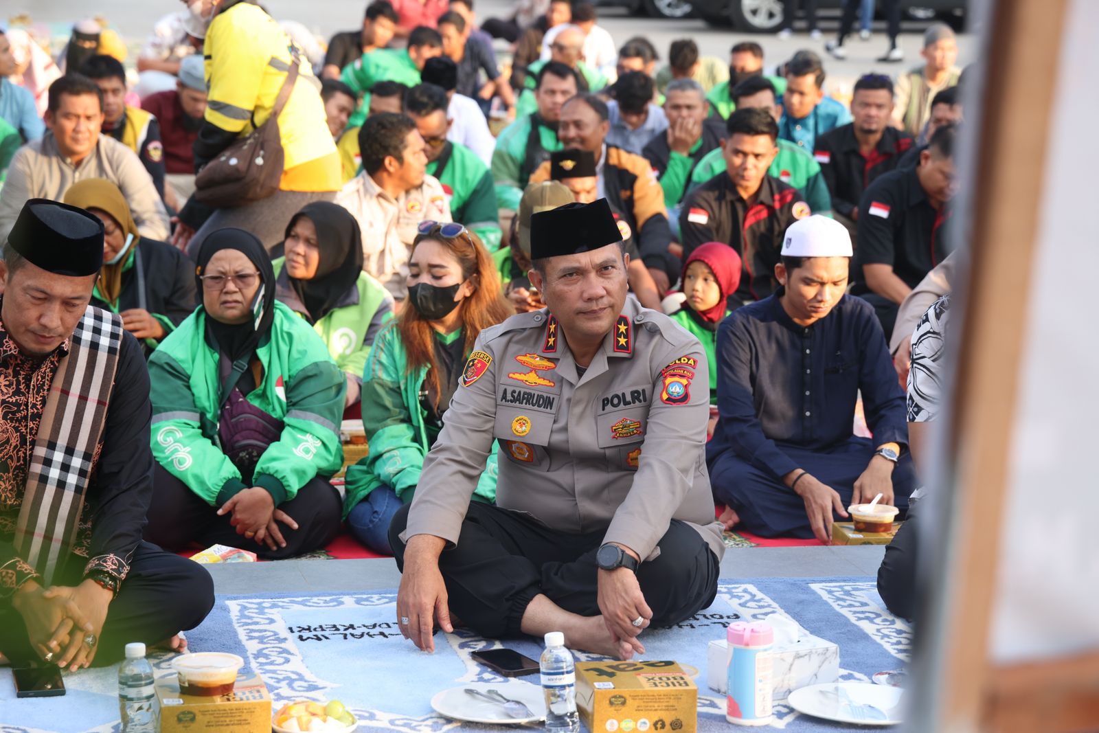 Pererat Silaturahmi, Kapolda Kepri Buka Bersama dengan Sejumlah Aliansi Ojol batam