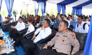 Kapolresta Barelang Hadiri Peresmian Listrik 24 Jam dan Bantuan Pasang Baru di Kota Batam