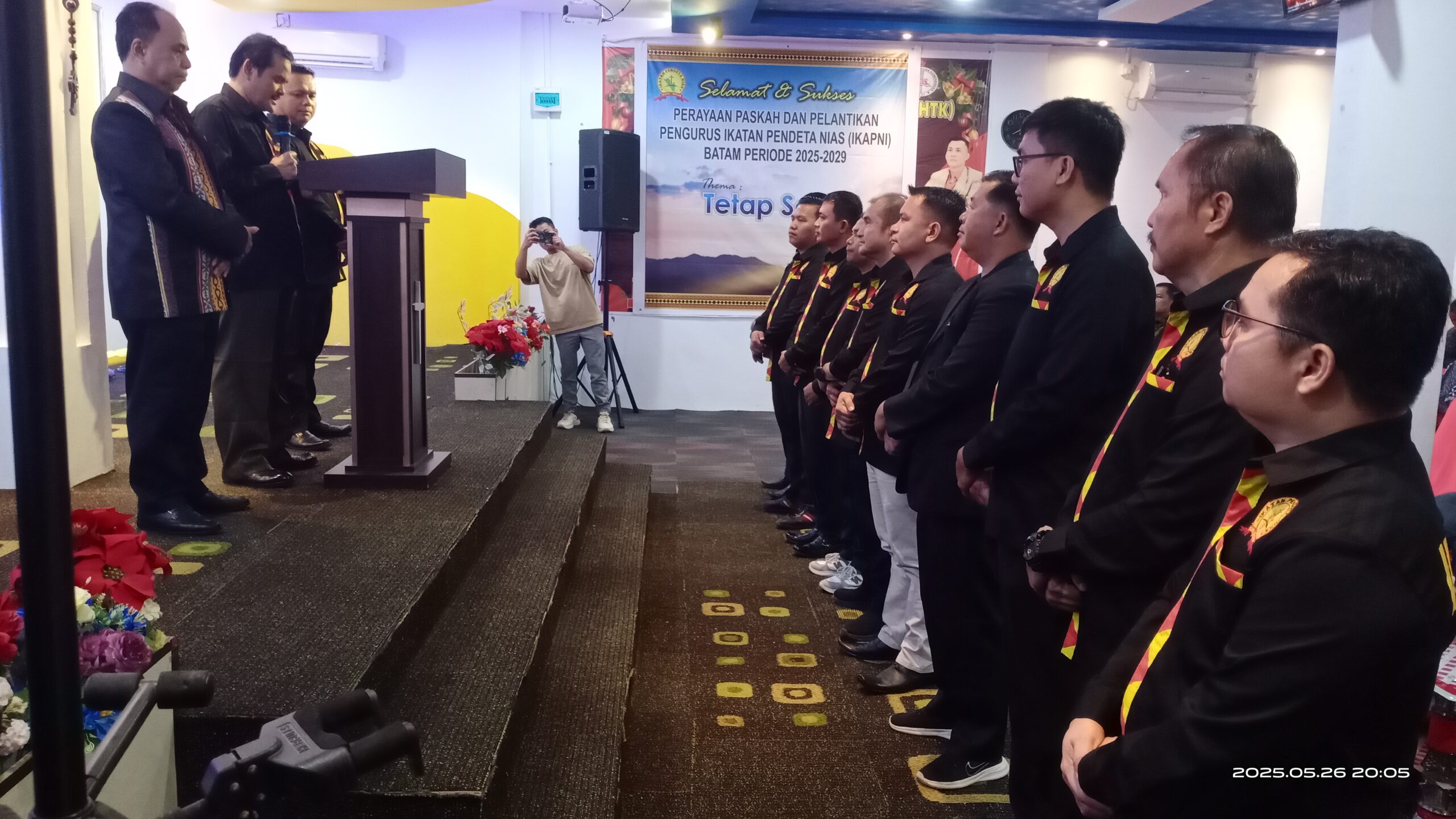 Pelantikan Pengurus Baru IKAPNI Periode 2025-2029 dan Perayaan Paskah Resmi Digelar di Gereja GTDI Sungai Yordan