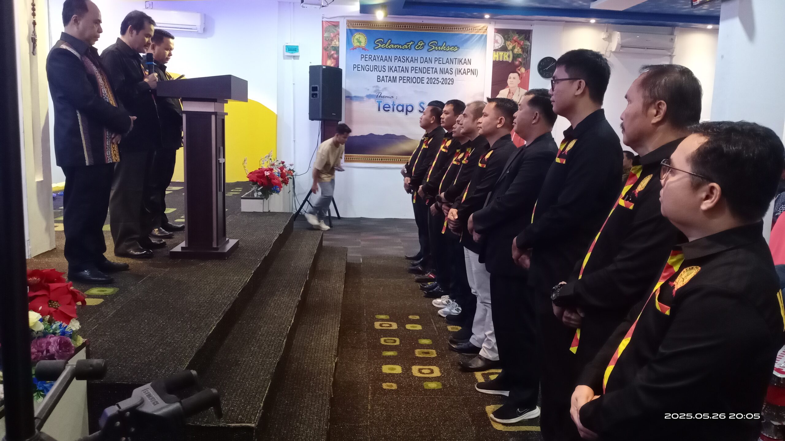 Pelantikan Pengurus Baru IKAPNI Periode 2025-2029 dan Perayaan Paskah Resmi Digelar di Gereja GTDI Sungai Yordan