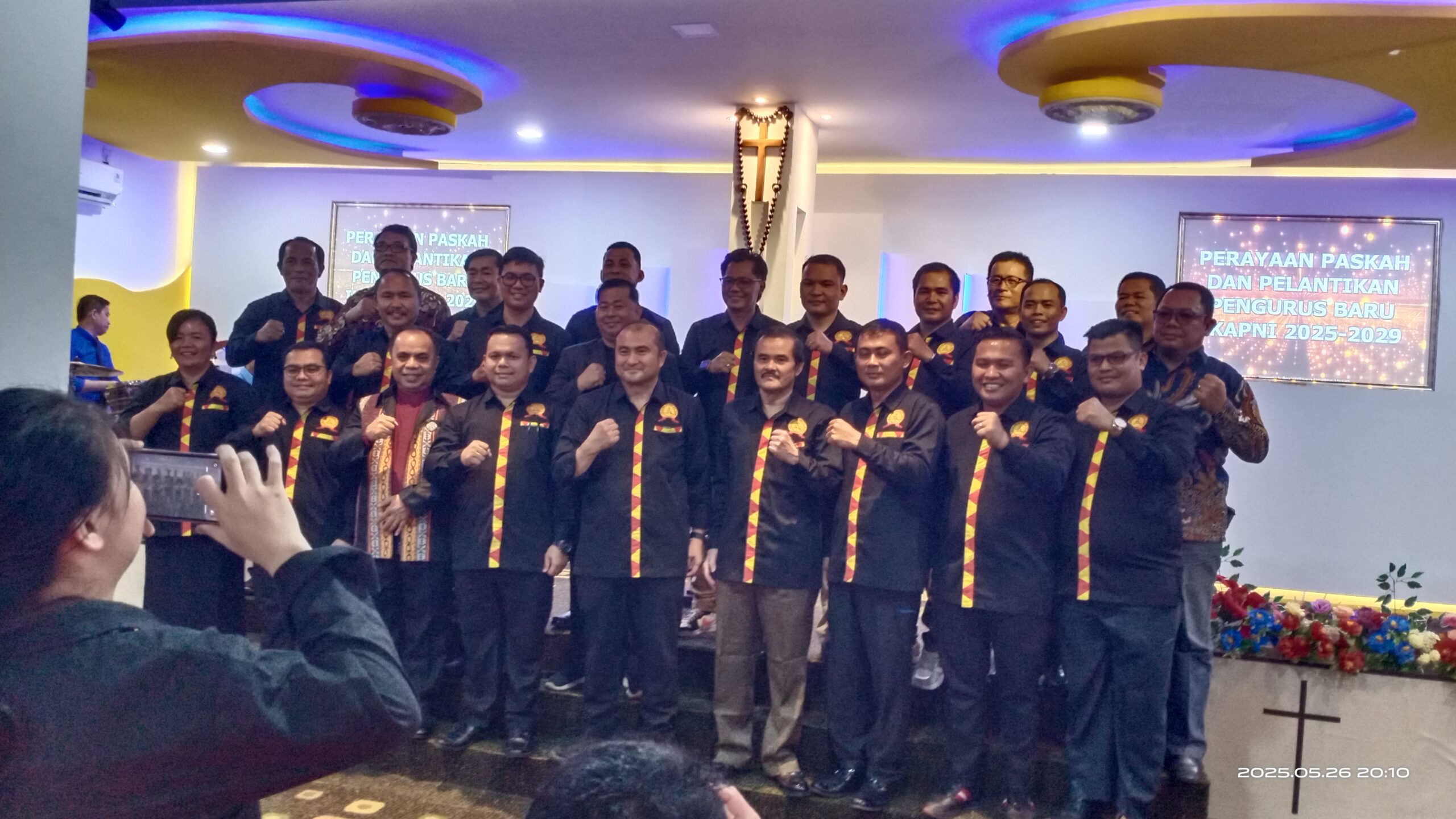 Pelantikan Pengurus Baru IKAPNI Periode 2025-2029 dan Perayaan Paskah Resmi Digelar di Gereja GTDI Sungai Yordan