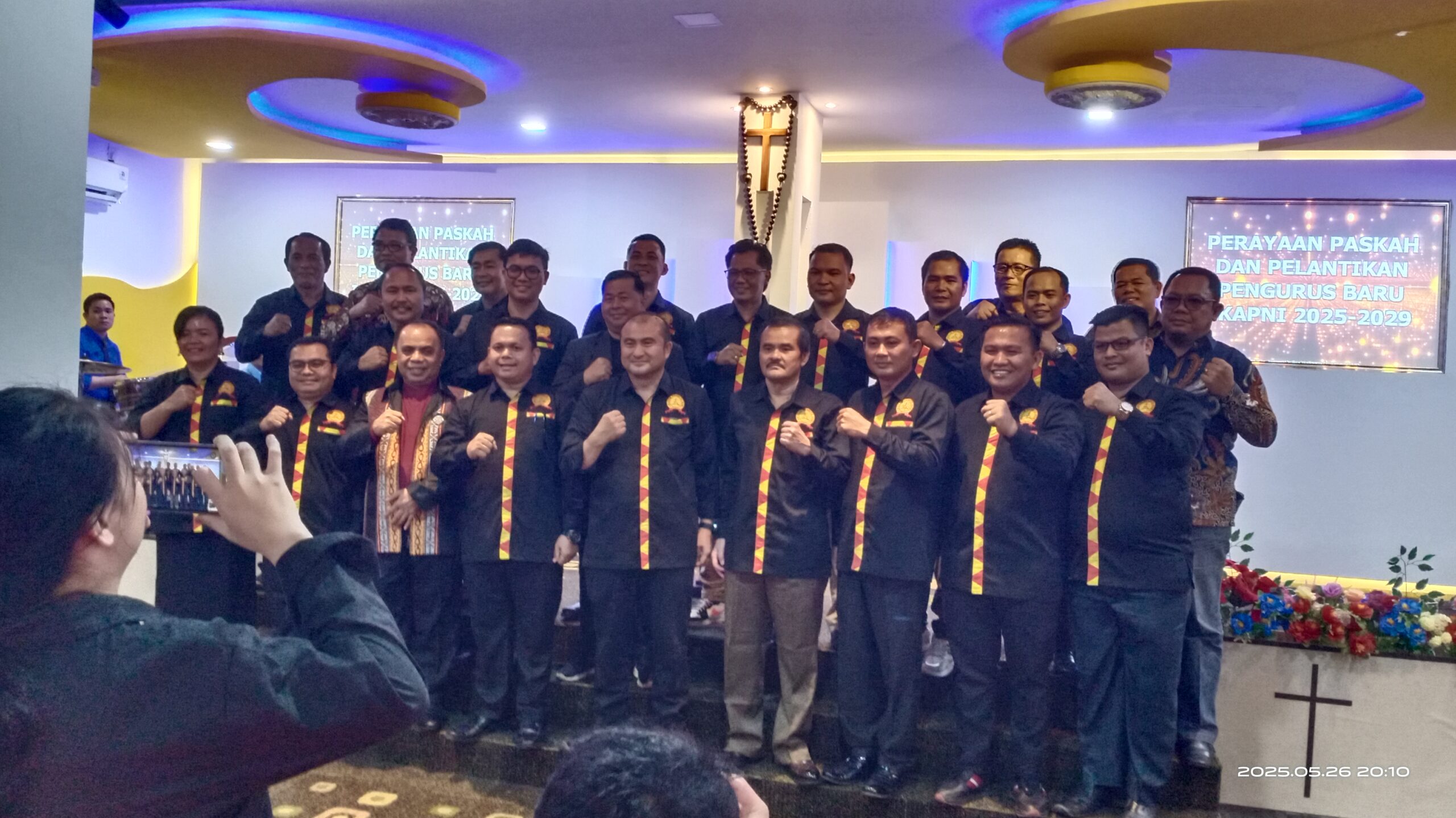 Pelantikan Pengurus Baru IKAPNI Periode 2025-2029 dan Perayaan Paskah Resmi Digelar di Gereja GTDI Sungai Yordan