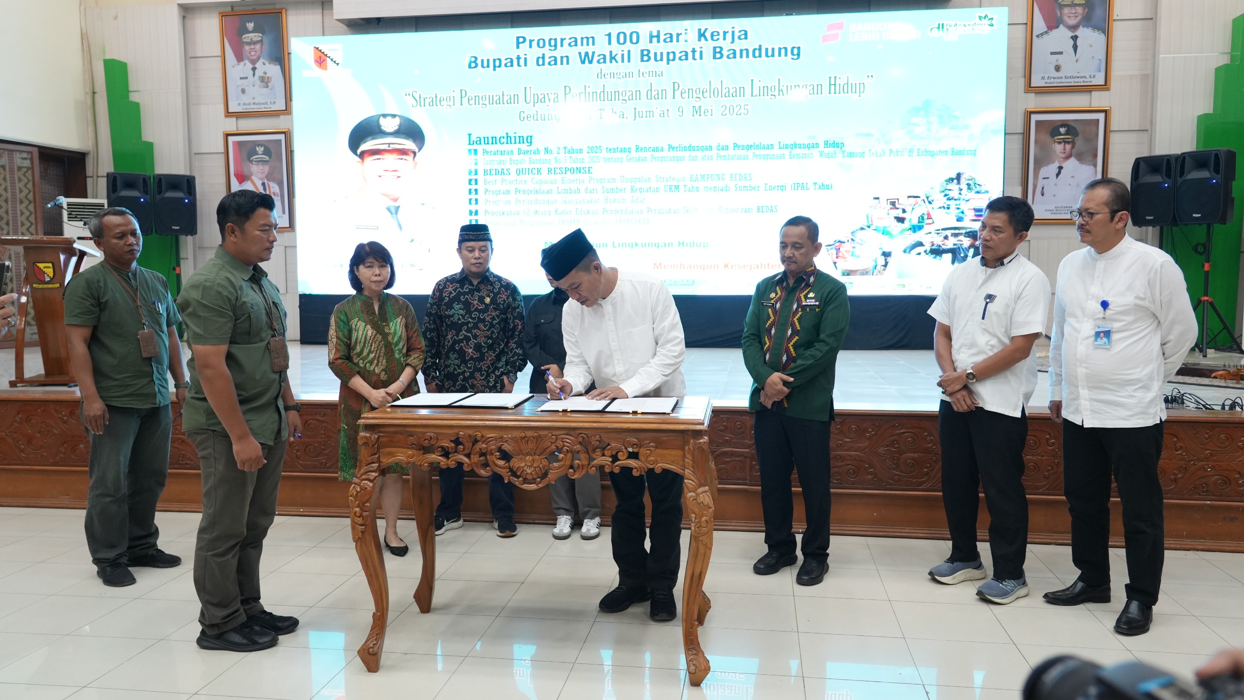 Bupati H Dadang Supriatna : Spirit Lebih Bedas, Saatnya Kita Semua Jadi Pahlawan bagi Lingkungan