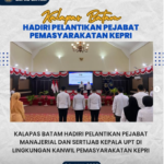 Kalapas Batam Hadiri Pelantikan Pejabat Manajerial dan Sertijab Kepala UPT di Lingkungan Kanwil Pemasyarakatan Kepri