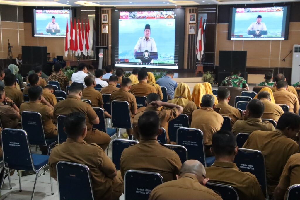Ketua DPRD Batam Hadiri Zoom Meeting Peluncuran 80.000 Koperasi Desa/Kelurahan Merah Putih Bersama Presiden RI