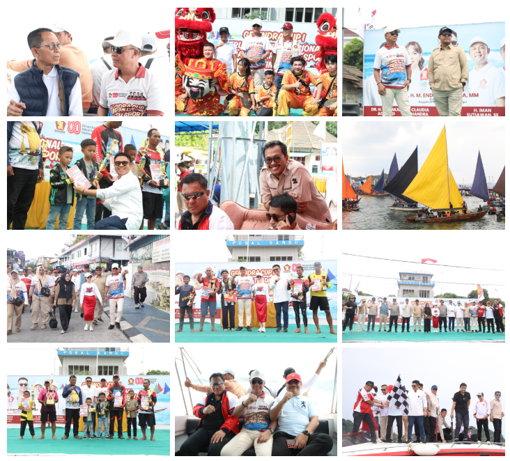 Pimpinan dan Anggota DPRD Bersama Ribuan Warga Meriahkan Lomba Sampan Layar Gerindra Cup I di Belakangpadang, Aweng: Angkat Tradisi Kepri Jadi Iven Wisata