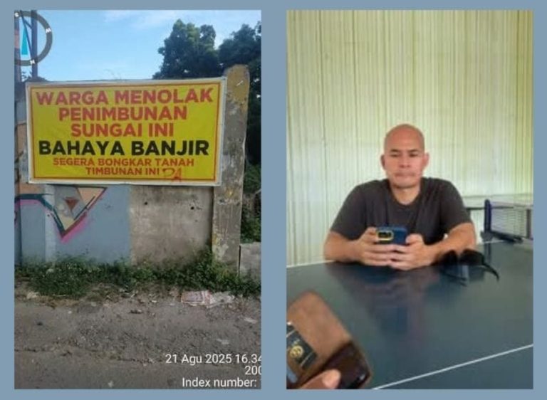 Bagaimana Kabar Penimbunan DAS BALOI?, Ketua RT Perum Kezia Angkat Bicara