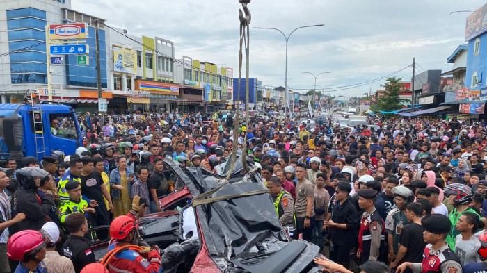 Beberapa Fakta Terbaru Terkait Kecelakaan di Tiban Center (30/8), Supir Kabur?