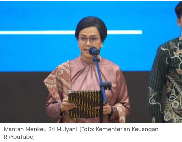 Mantan Menkeu Undur Diri : "Saya Pamit Undur Diri Pagi Hari ini, dan Mohon Mulai Saat Ini Untuk Kami Dihormati Ruang Privacy Kami"