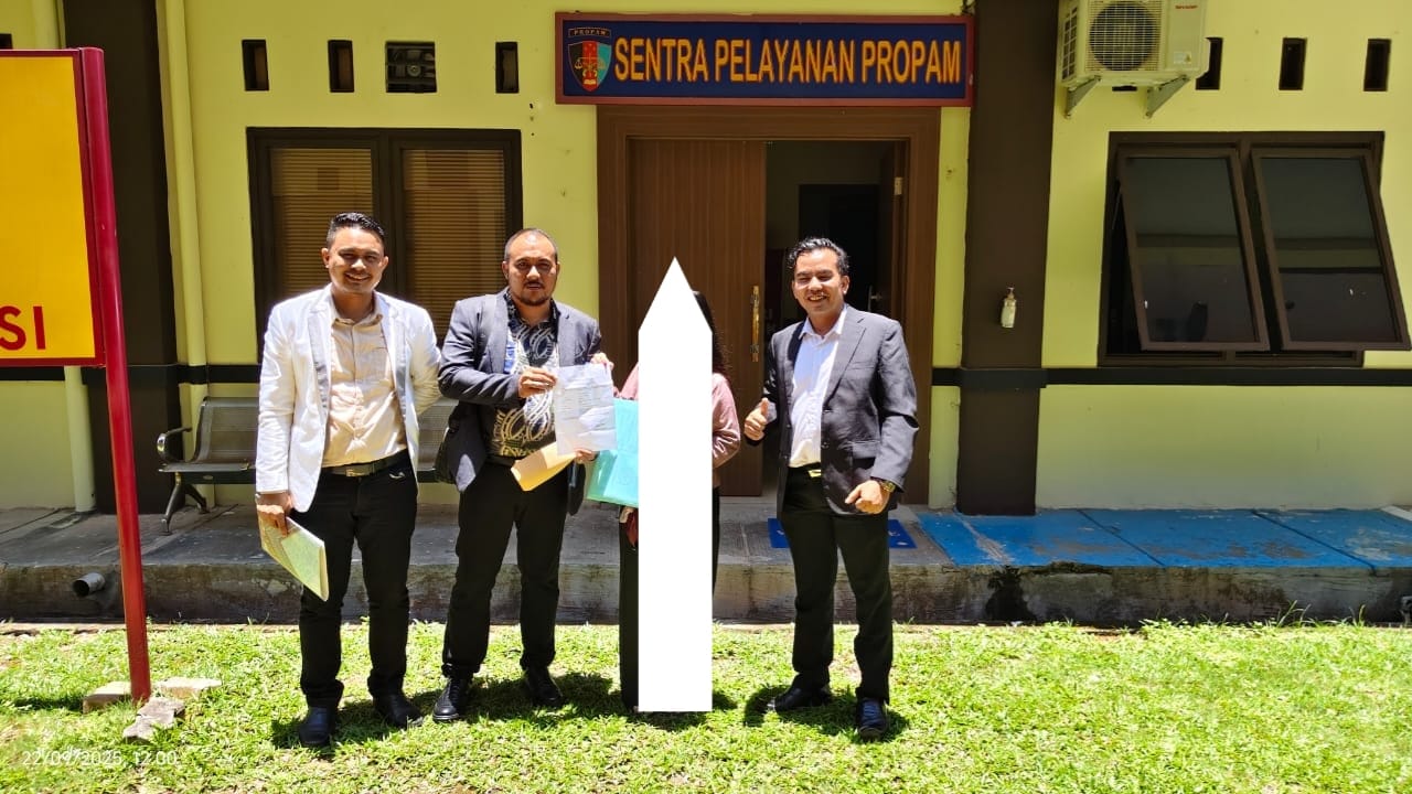 Oknum Polisi Sagulung Resmi Dilaporkan ke Propam Polda Kepri atas Dugaan Kesusilaan dan Penganiayaan