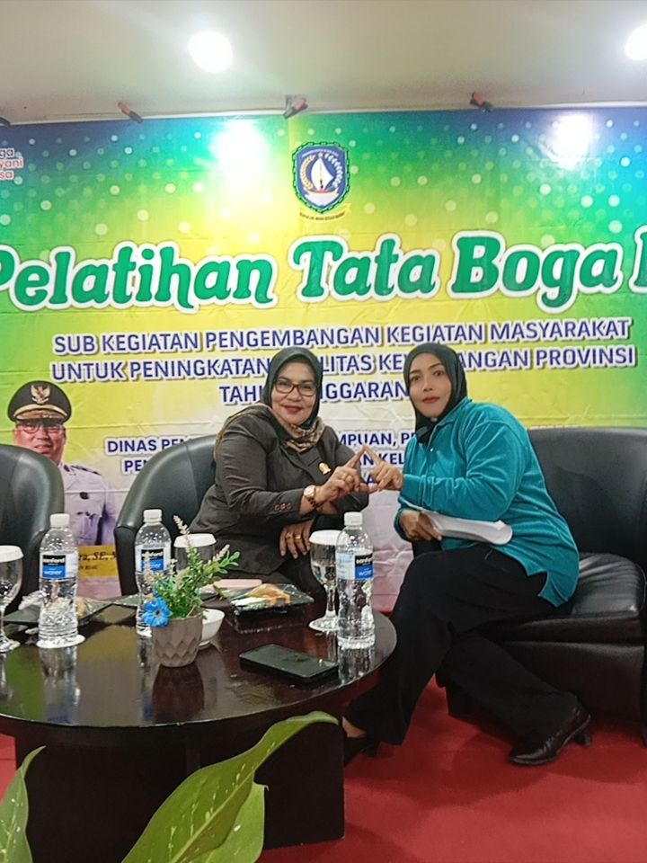 Pelatihan Tata Boga Bersama dengan Dinas Pemberdayaan Perempuan Kepri