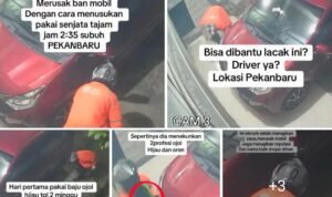 Ban Mobil Wen Shemei Diduga Dirusak oleh OTK, Korban Lapor ke Polresta Pekanbaru, Diminta Pelaku Ditangkap Ban Mobil Wen Shemei Diduga Dirusak oleh OTK, Korban Lapor ke Polresta Pekanbaru, Diminta Pelaku Ditangkap