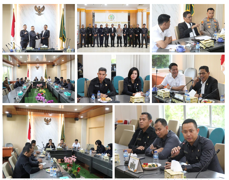 Ketua DPRD Kota Batam Sambut Kunjungan Studi Peserta Pendidikan Calon Perwira Polri