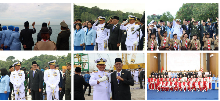 Ucapkan Selamat Hari Pahlawan, Ketua DPRD Kota Batam Ikuti Upacara dan Tabur Bunga di Mako Kodaeral IV