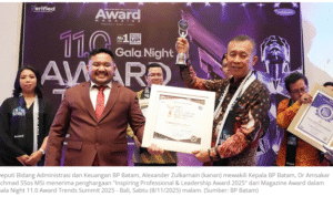 Kepala BP Batam Raih Penghargaan Inspiring Professional dan Leadership Award Kepala BP Batam Raih Penghargaan Inspiring Professional dan Leadership Award