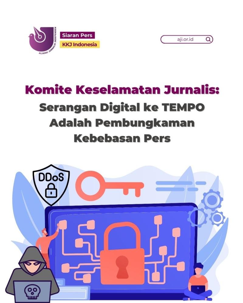 Sabtu, 8 November 202 Bersama Media Tempo Gelar Aksi Solidaritas Jurnalistik Melawan Pembungkaman Kebebasan Pers